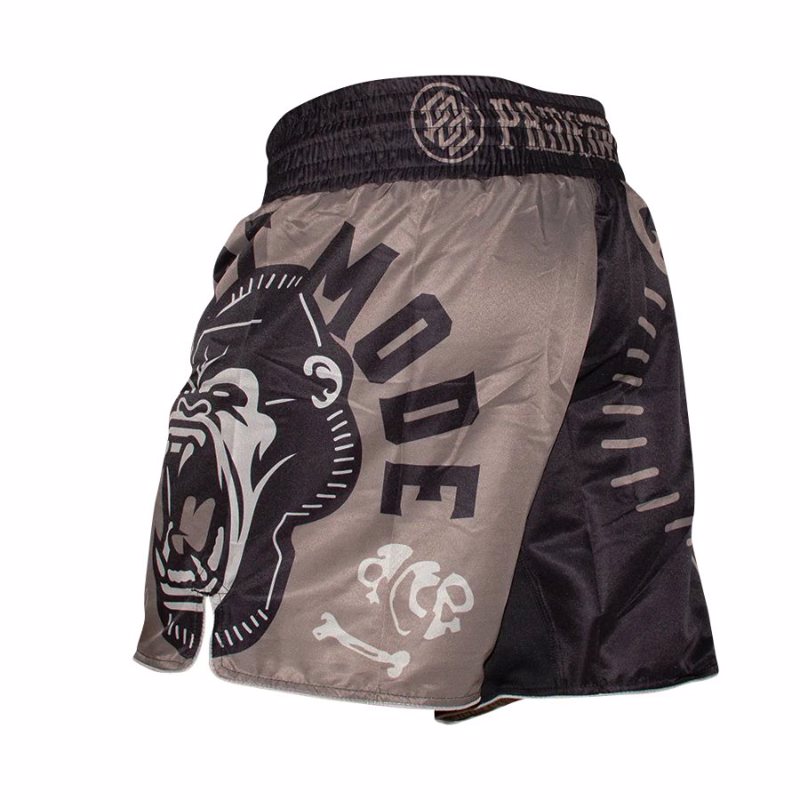 Pride Or Die beast mode MMA Shorts - Black